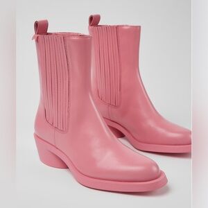 CAMPER Bonnie Boots in Bubblegum Pink Size 39